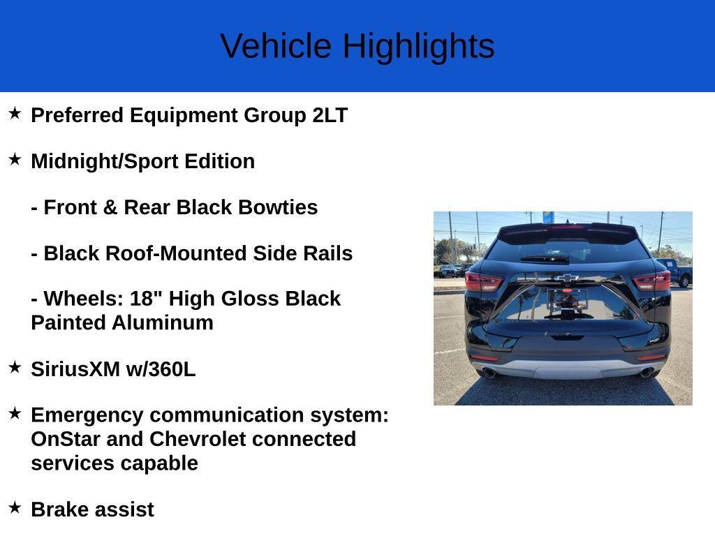 new 2025 Chevrolet Blazer car, priced at $36,290