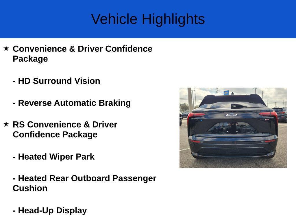 new 2024 Chevrolet Blazer EV car, priced at $50,815