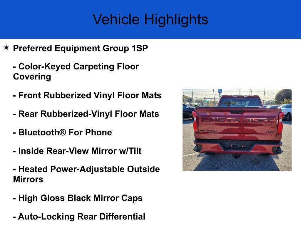 new 2025 Chevrolet Silverado 1500 car, priced at $50,910