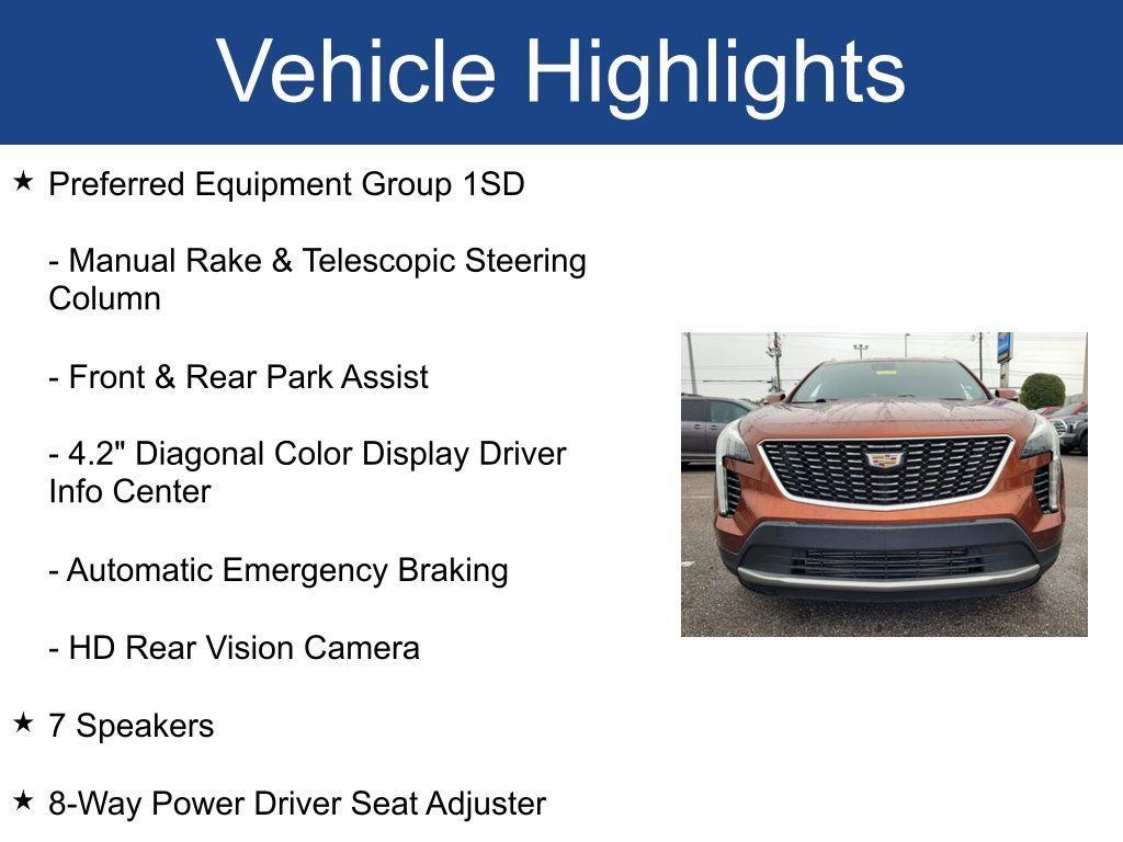 used 2021 Cadillac XT4 car, priced at $26,800