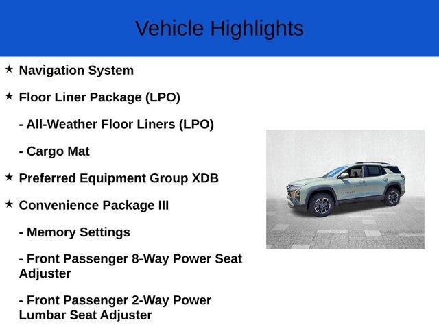 new 2026 Chevrolet Equinox car, priced at $32,170