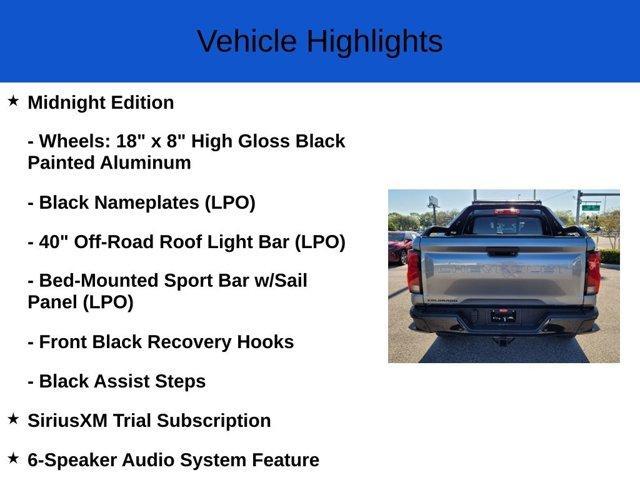 new 2025 Chevrolet Colorado car, priced at $50,660