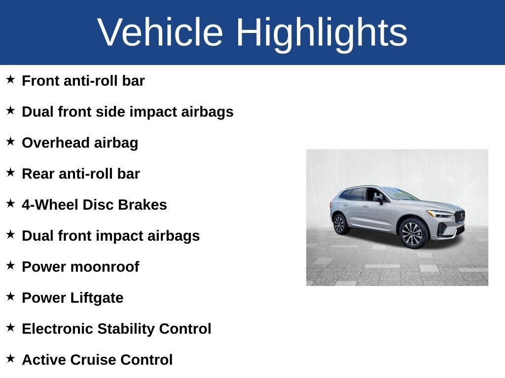 used 2025 Volvo XC60 car, priced at $43,900