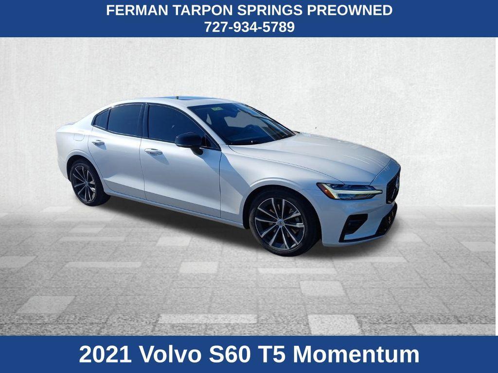 used 2021 Volvo S60 car, priced at $18,500