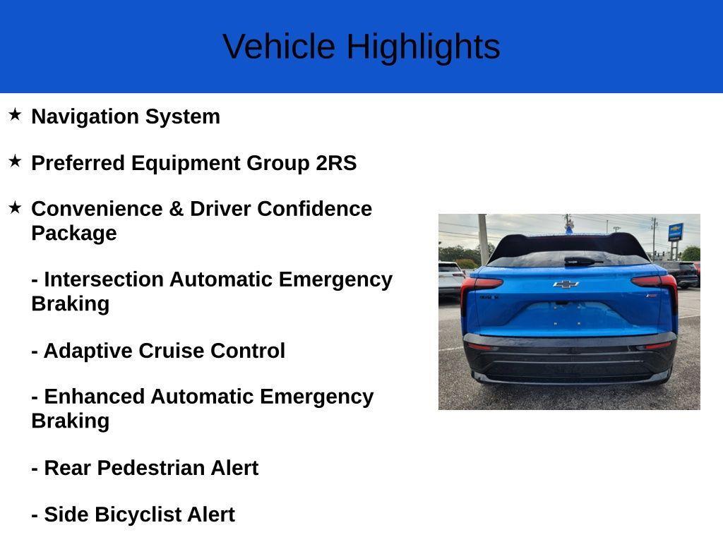 new 2024 Chevrolet Blazer EV car, priced at $52,170