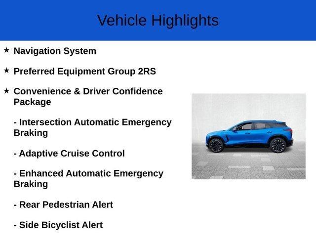 new 2024 Chevrolet Blazer EV car, priced at $47,170