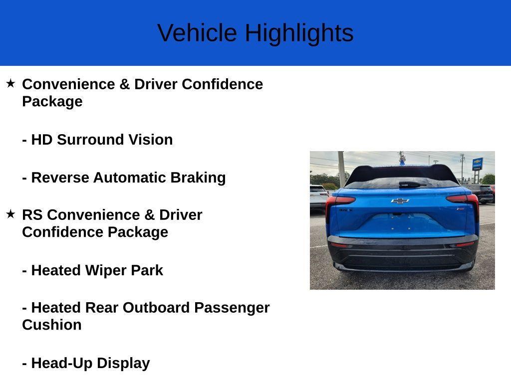 new 2024 Chevrolet Blazer EV car, priced at $52,170
