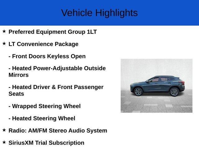 new 2025 Chevrolet Trax car, priced at $22,690