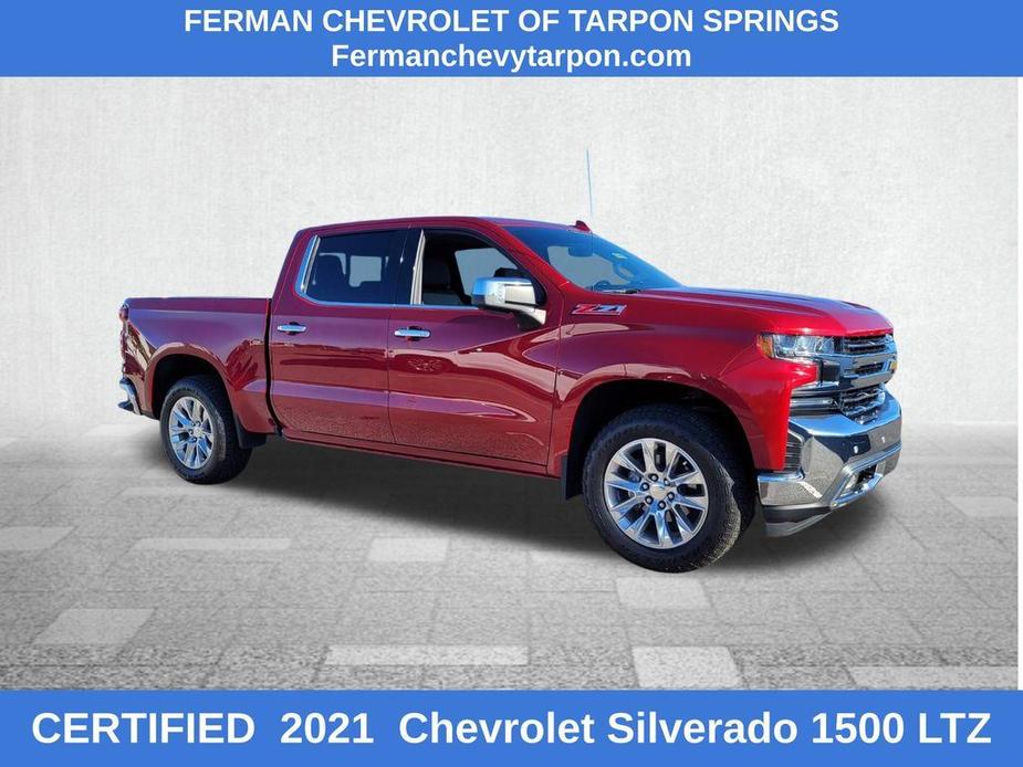 used 2021 Chevrolet Silverado 1500 car, priced at $35,700