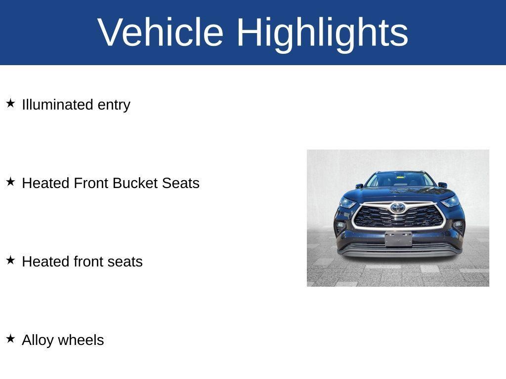 used 2023 Toyota Highlander car, priced at $37,596