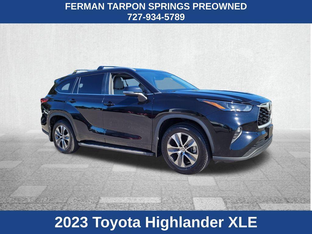 used 2023 Toyota Highlander car, priced at $37,596