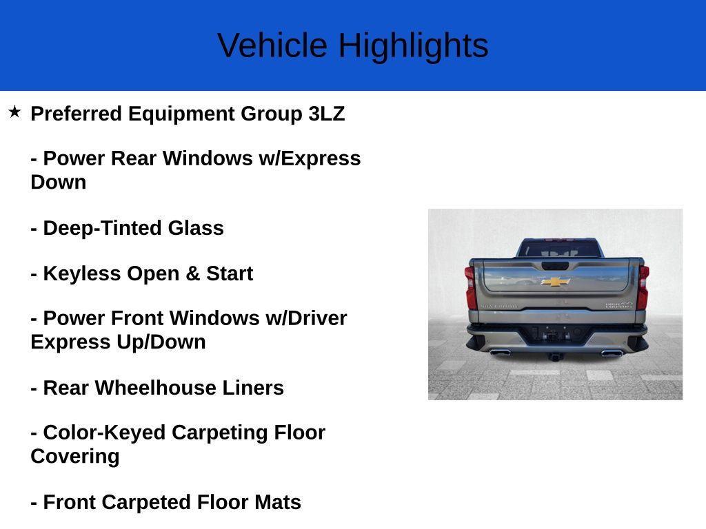 new 2025 Chevrolet Silverado 1500 car, priced at $63,459