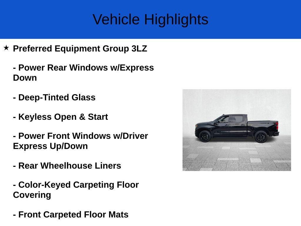 new 2025 Chevrolet Silverado 1500 car, priced at $72,215