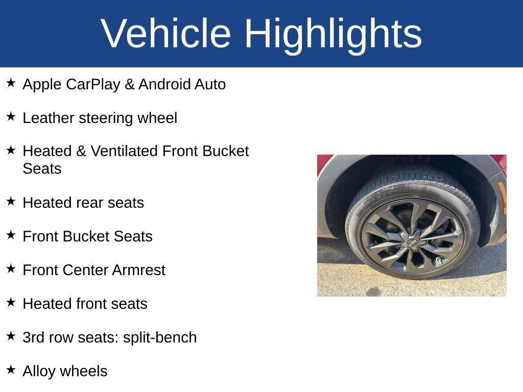 used 2023 Kia Sorento car, priced at $33,555