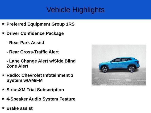 new 2025 Chevrolet Trax car, priced at $23,145