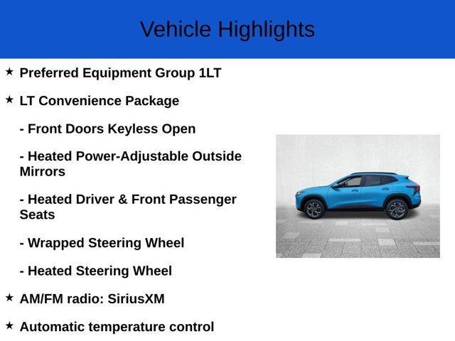 new 2025 Chevrolet Trax car, priced at $23,585