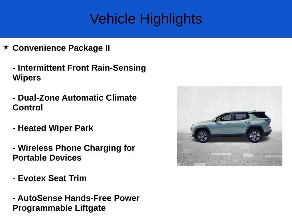 new 2026 Chevrolet Equinox car, priced at $29,870