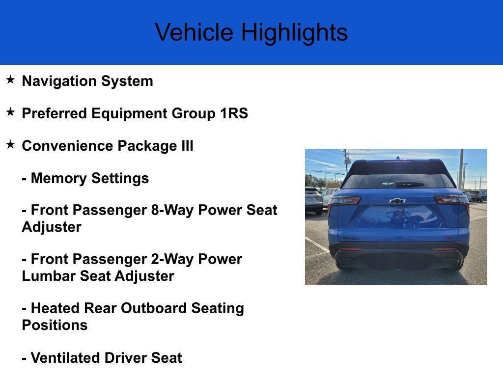 new 2025 Chevrolet Equinox car, priced at $33,295