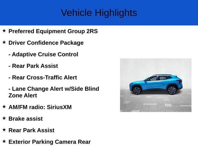 new 2025 Chevrolet Trax car, priced at $25,085