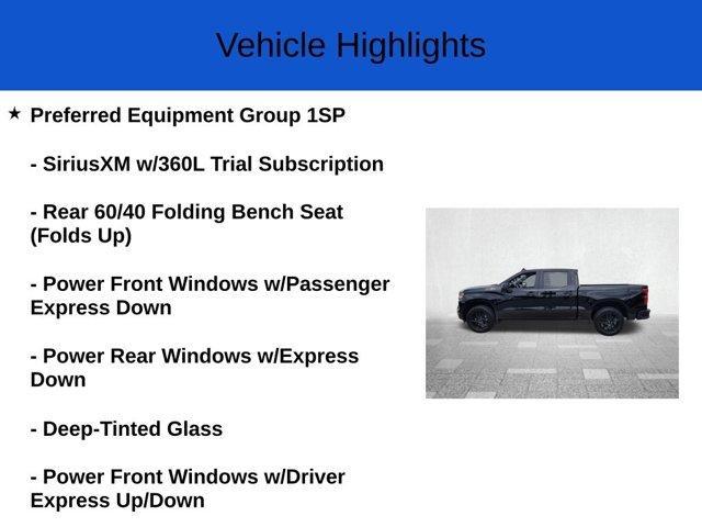 new 2025 Chevrolet Silverado 1500 car, priced at $53,570