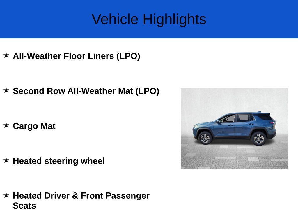 new 2026 Chevrolet Equinox car, priced at $27,320