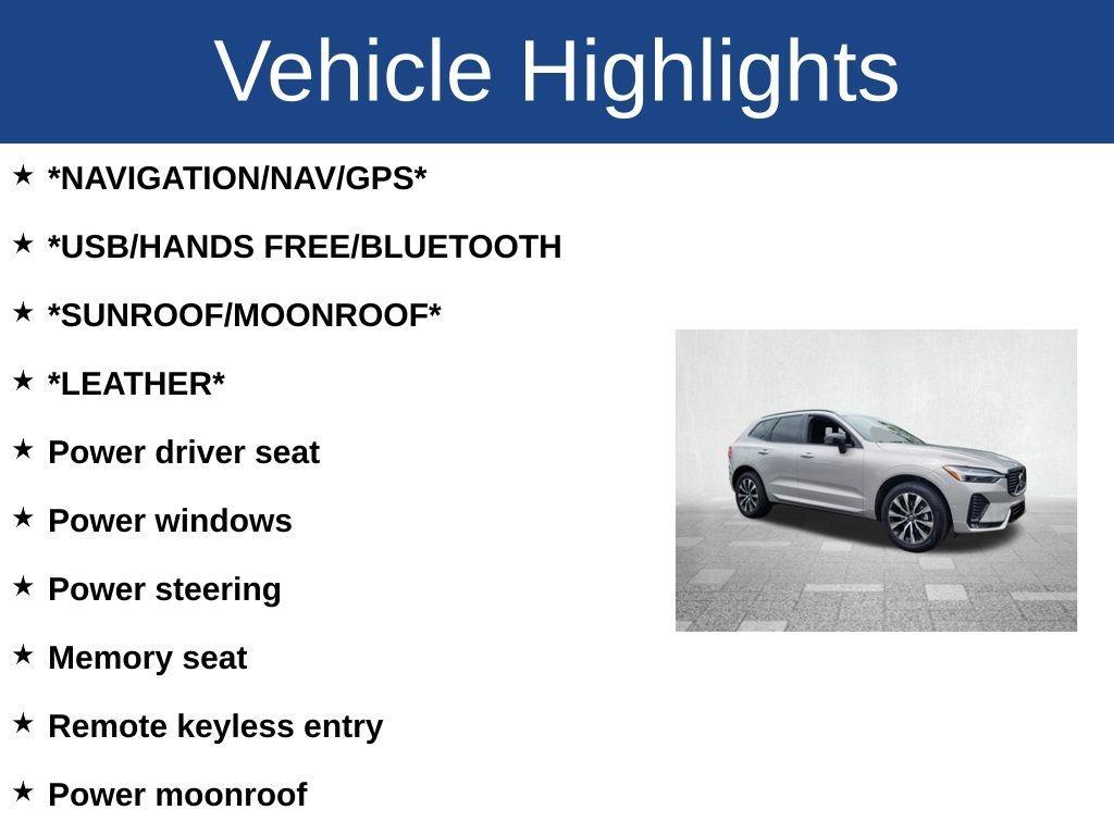 used 2025 Volvo XC60 car, priced at $43,551