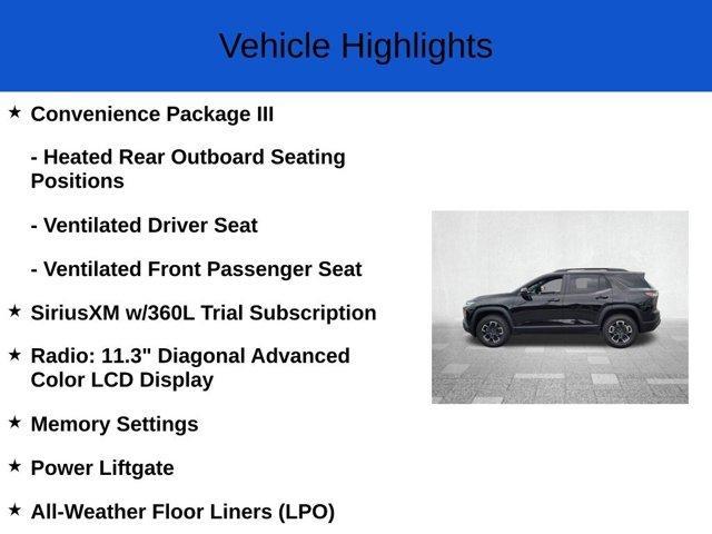 new 2026 Chevrolet Equinox car, priced at $33,670