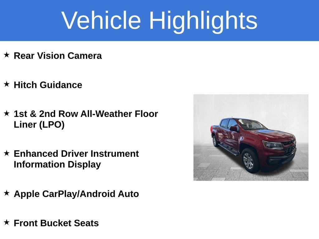 used 2021 Chevrolet Colorado car, priced at $26,555