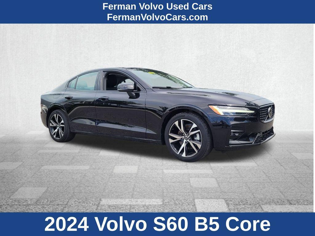used 2024 Volvo S60 car, priced at $29,900
