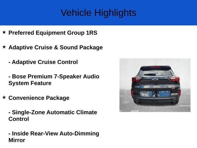 new 2025 Chevrolet TrailBlazer car, priced at $33,965