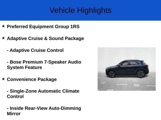 new 2025 Chevrolet TrailBlazer car, priced at $33,965
