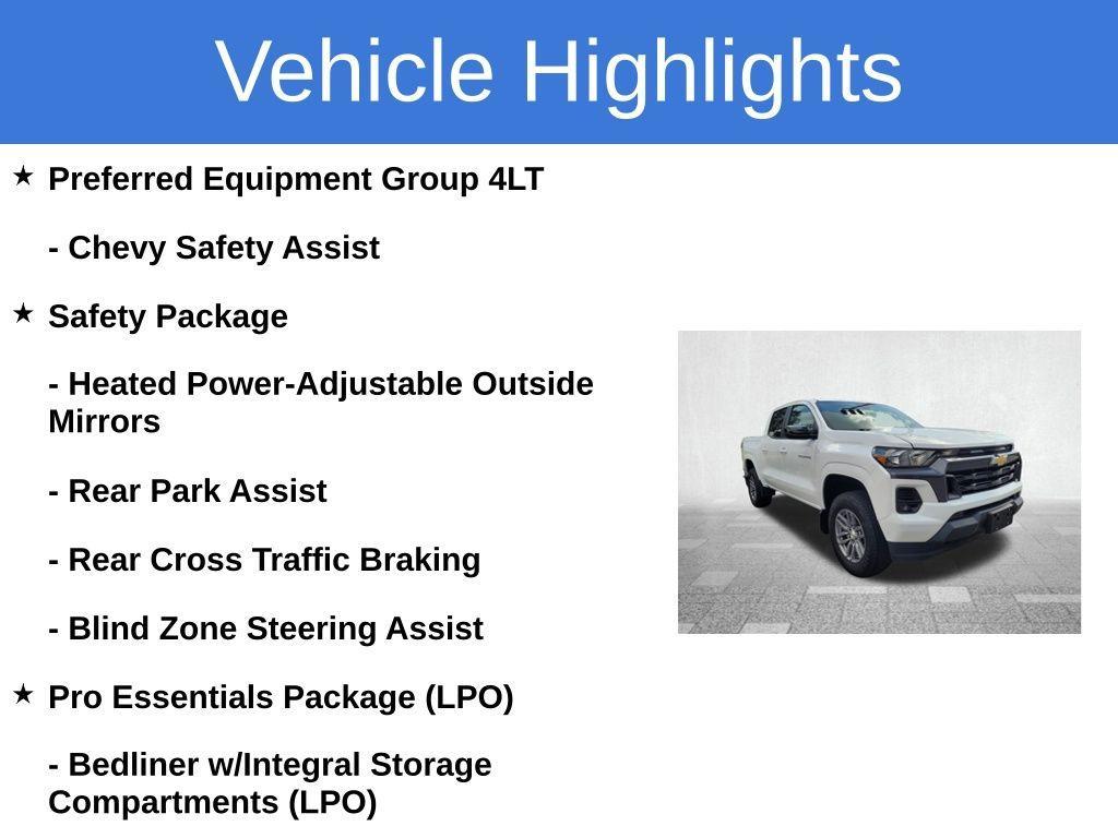 used 2023 Chevrolet Colorado car, priced at $35,641