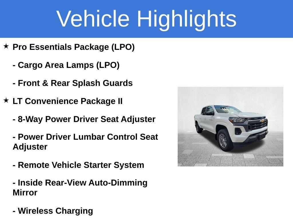 used 2023 Chevrolet Colorado car, priced at $35,641