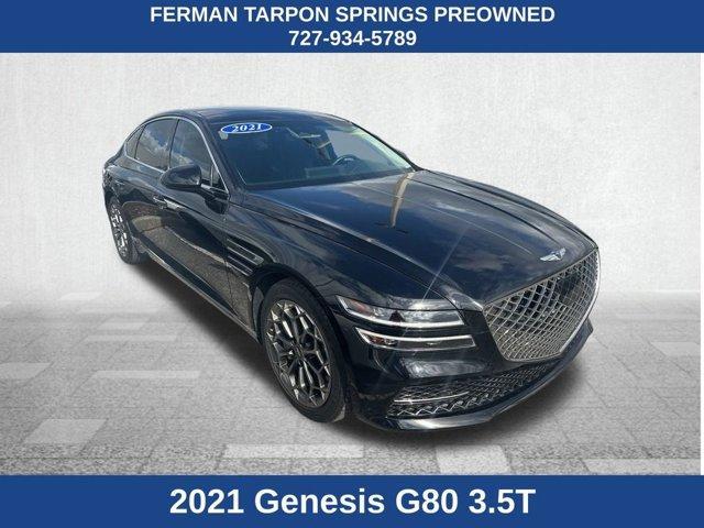 used 2021 Genesis G80 car, priced at $36,000