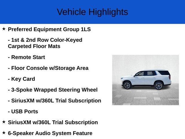 new 2026 Chevrolet Tahoe car, priced at $62,595