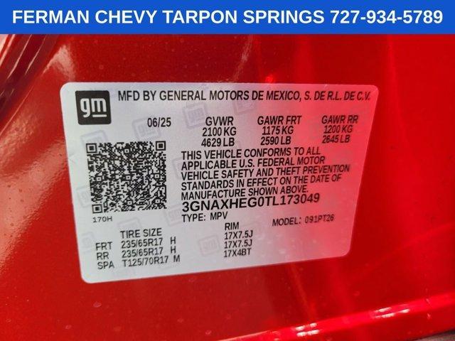 new 2026 Chevrolet Equinox car, priced at $31,365