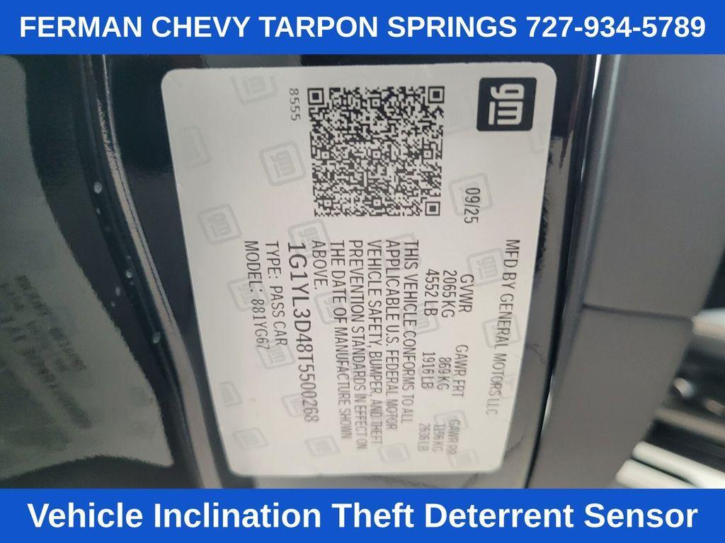 new 2026 Chevrolet Corvette car, priced at $127,119