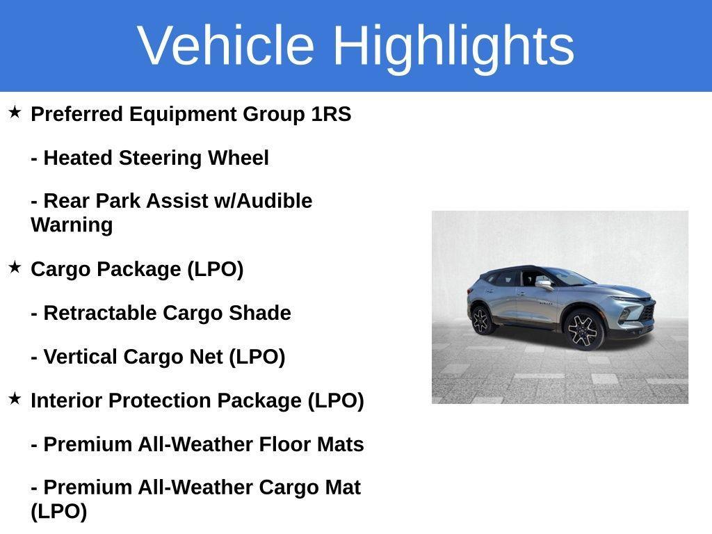 used 2023 Chevrolet Blazer car, priced at $32,146