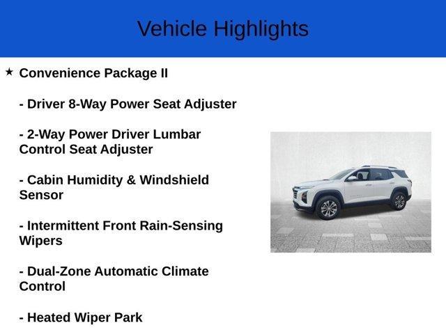 new 2026 Chevrolet Equinox car, priced at $31,460