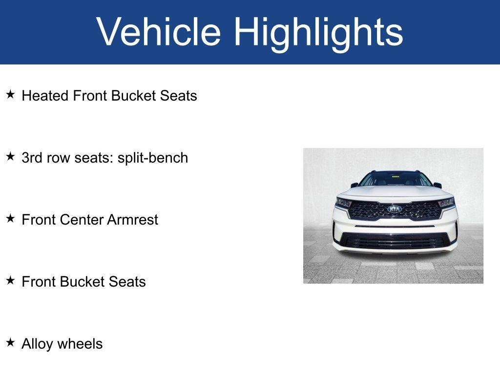 used 2021 Kia Sorento car, priced at $21,451