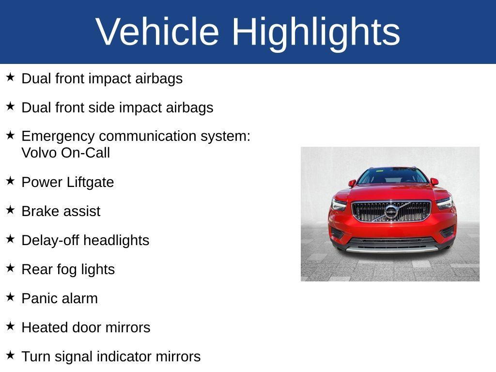 used 2019 Volvo XC40 car, priced at $21,749