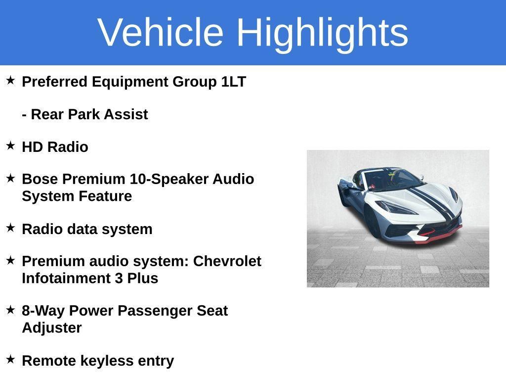used 2022 Chevrolet Corvette car, priced at $59,991