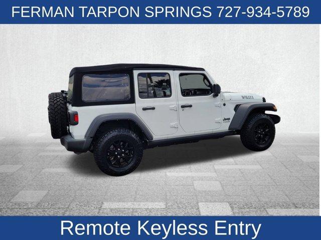 used 2021 Jeep Wrangler Unlimited car, priced at $30,351