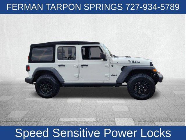 used 2021 Jeep Wrangler Unlimited car, priced at $30,351