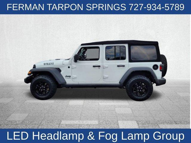 used 2021 Jeep Wrangler Unlimited car, priced at $30,351