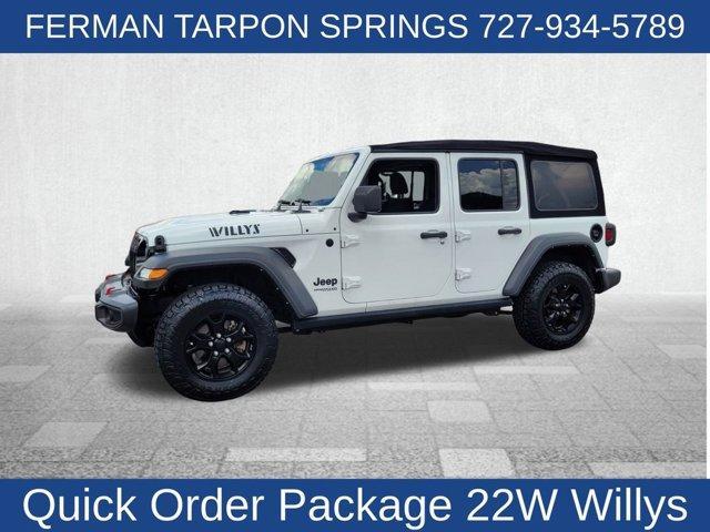 used 2021 Jeep Wrangler Unlimited car, priced at $30,351
