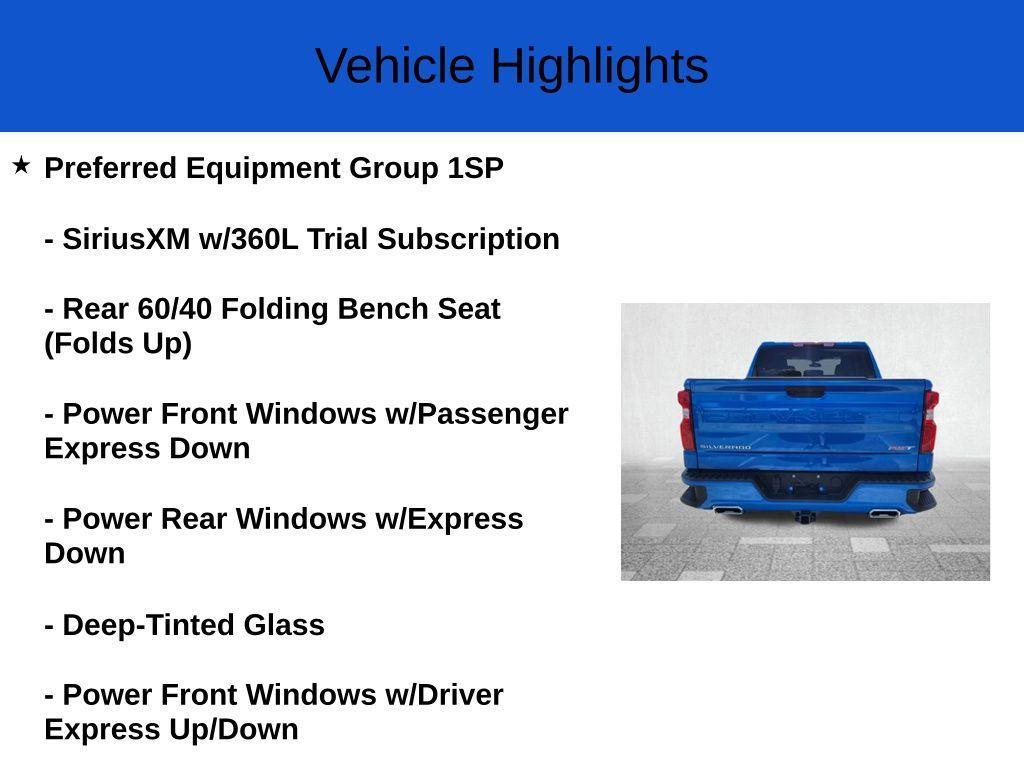 new 2025 Chevrolet Silverado 1500 car, priced at $52,215