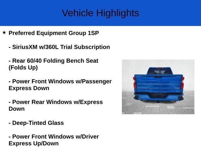 new 2025 Chevrolet Silverado 1500 car, priced at $51,215