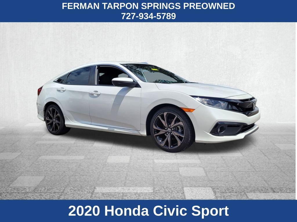 used 2020 Honda Civic car, priced at $18,301