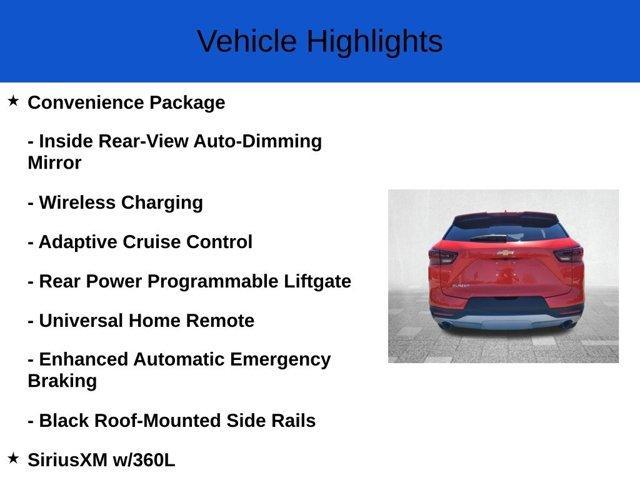 new 2025 Chevrolet Blazer car, priced at $35,360